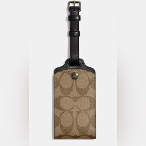 NWT Coach Luggage Tag